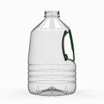 bidón 3lts rosca manija verde